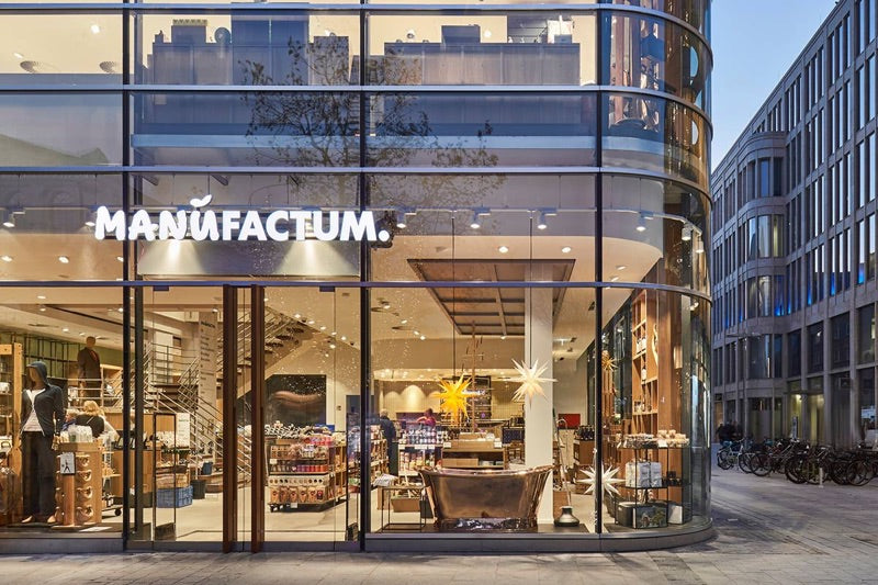 Außenansicht des Warenhauses Manufactum in Hannover