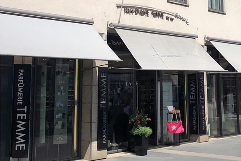 Außenansicht der Parfümerie Temme in Ulm